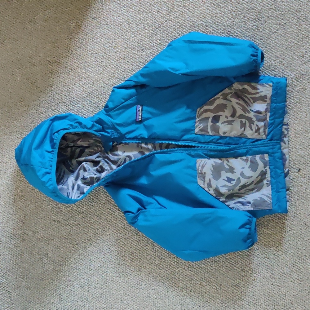 Patagonia Reversible Puff Ball Jacket, 4T